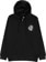 Santa Cruz Hand Dot Zip Hoodie - black - front