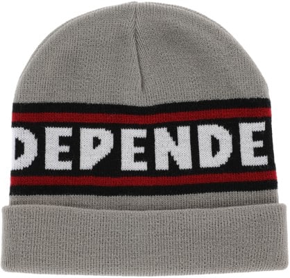 Independent Bar Logo Beanie - grey - view large