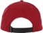 Independent Bar Logo Snapback Hat - burgundy - reverse