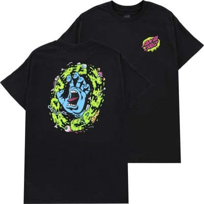 Santa Cruz Slime Scream T-Shirt - black - view large