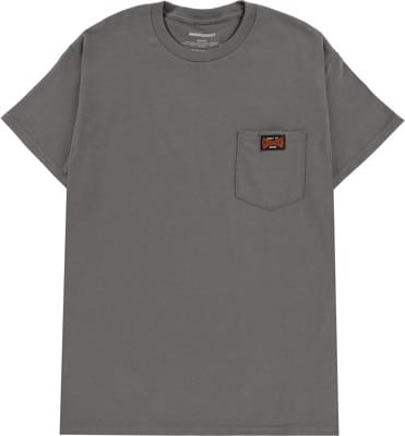Independent Built To Grind Pocket T-Shirt - charcoal - view large