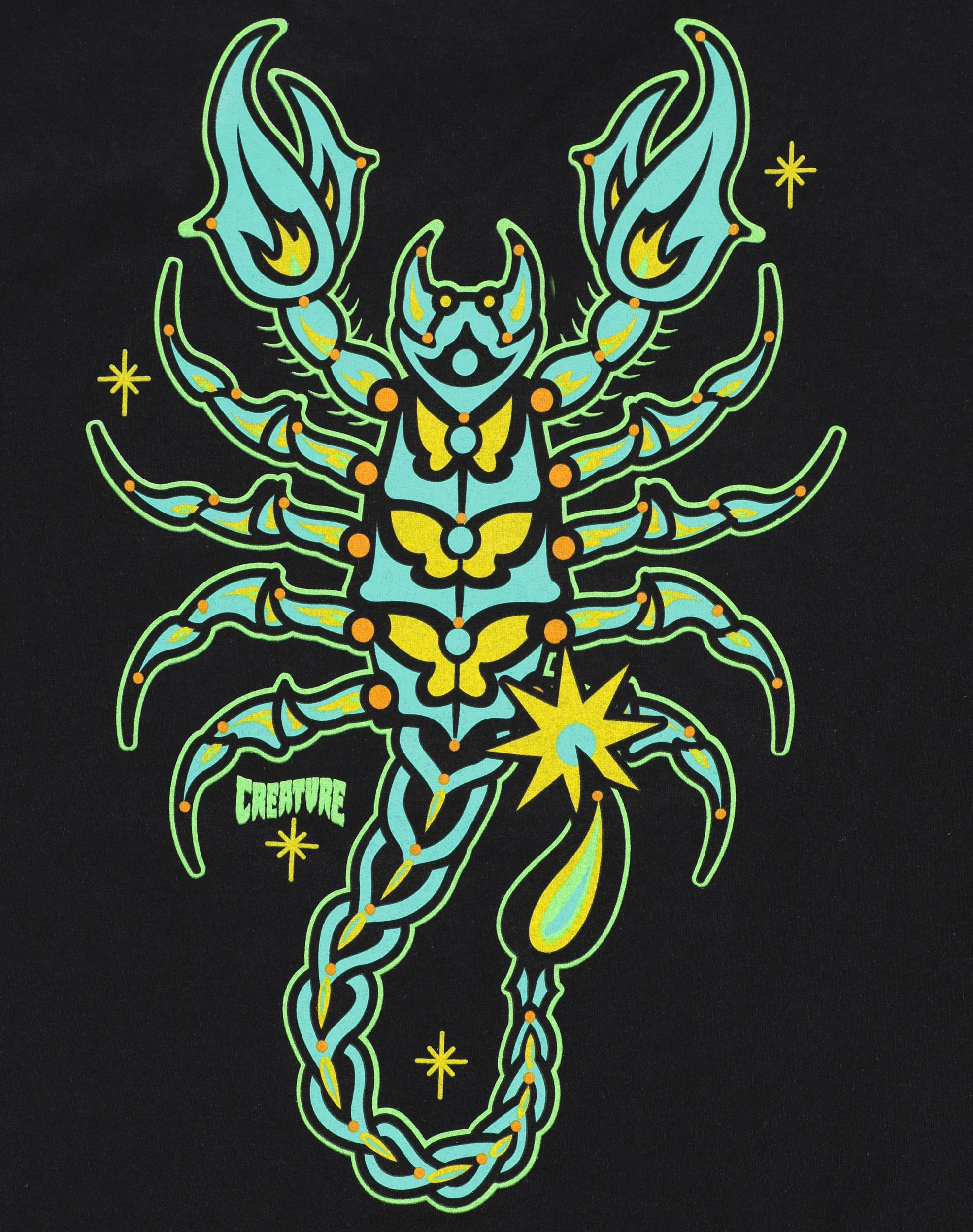 ★Creature★Deadly Sands T-Shirt関税込★ Creature Deadly Sands T-Shirt - black | Tactics