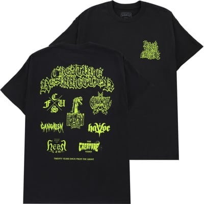 Creature Resurrection XX T-Shirt - black - view large