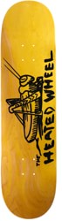 The Heated Wheel Grasshopper 8.25 Skateboard Deck - yellow
