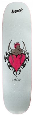 Welcome Evan Mock Cupid 8.65 Moontrimmer 2.0 Shape Skateboard Deck - blue glitter - view large