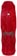 Welcome Torment 9.85 Dark Lord Shape Skateboard Deck - top