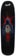Welcome Yanko Wilted 9.0 Panther Shape Skateboard Deck - black/blue dip