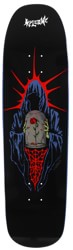 Welcome Yanko Wilted 9.0 Panther Shape Skateboard Deck - black/blue dip