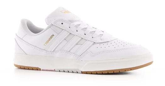 Adidas Tyshawn II Skate Shoes - footwear white/footwear white/gum4