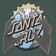 Santa Cruz Kendall End Of The Dot Zip Hoodie - alpine green - reverse detail