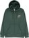 Santa Cruz Kendall End Of The Dot Zip Hoodie - alpine green - front