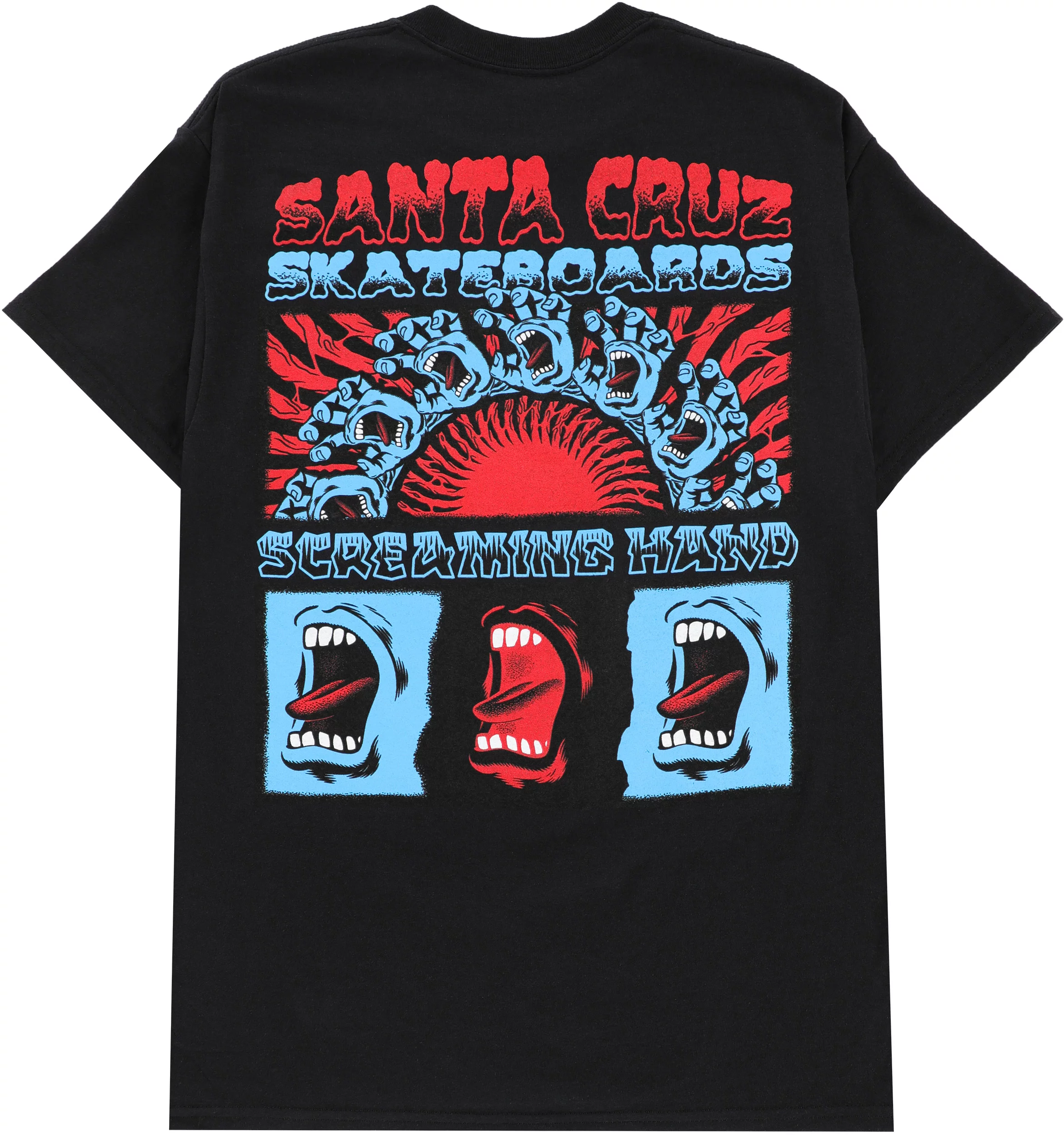 Santa Cruz Screaming Connect T-Shirt - black | Tactics