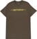 Independent Bratrud Notebook T-Shirt - olive - front