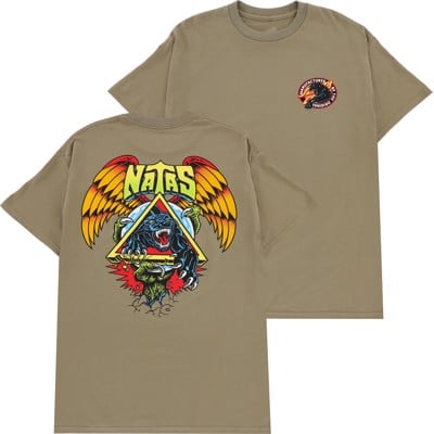 Santa Cruz Natas SC Panther T-Shirt - prairie dust - view large