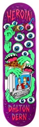Heroin Dern Mutate Or Die 8.75 Skateboard Deck
