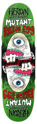 Heroin Mutant Razor Egg 9.5 Skateboard Deck - view large