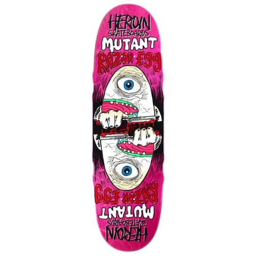 Heroin Mutant Razor Egg 9.5 Skateboard Deck | Tactics