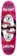 Heroin Mutant Razor Egg 9.5 Skateboard Deck - pink