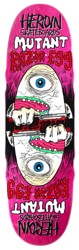 Heroin Mutant Razor Egg 9.5 Skateboard Deck - pink