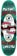 Heroin Mutant Razor Egg 9.5 Skateboard Deck - teal