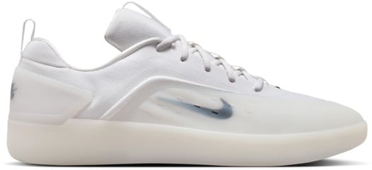 Nike SB SB Zoom Nyjah 4 Skate Shoes - white/black-white - view large