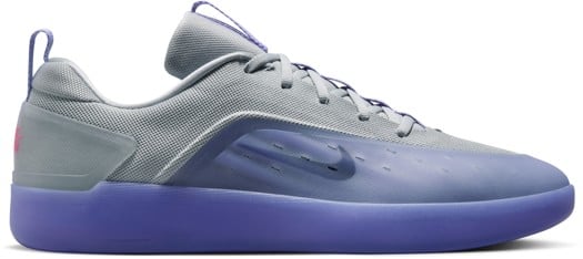 Nike SB SB Zoom Nyjah 4 Skate Shoes - light thistle/black-light thistle-wolf grey-hyper pink - view large