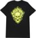 Creature Bonehead Glitch T-Shirt - black - reverse