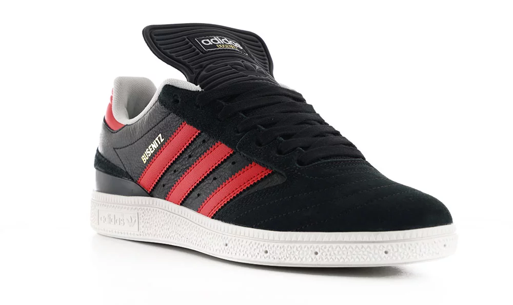 Adidas Busenitz Pro Skate Shoes - core black/scarlet/white | Tactics