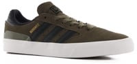 Adidas Busenitz Vulc II Skate Shoes - olive strata/core black/white