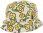 Krooked Flowers Bucket Hat - natural