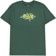 Krooked Flowers T-Shirt - forest