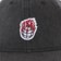 Lo-Res Hellscape Strapback Hat - black - front detail