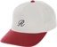 Lo-Res LR Snapback Hat - cream/vintage red