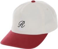 Lo-Res LR Snapback Hat - cream/vintage red