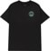 Spitfire Radioactive Classic Swirl T-Shirt - black - front