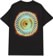 Spitfire Radioactive Classic Swirl T-Shirt - black - reverse