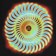 Spitfire Radioactive Classic Swirl T-Shirt - black - reverse detail