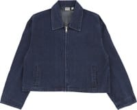 Rhythm Women's Denim Cropped Jacket - indigo