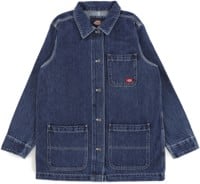 Dickies Women's Chore Coat Jacket - mid wash