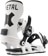 Bent Metal Axtion Snowboard Bindings 2026 - white