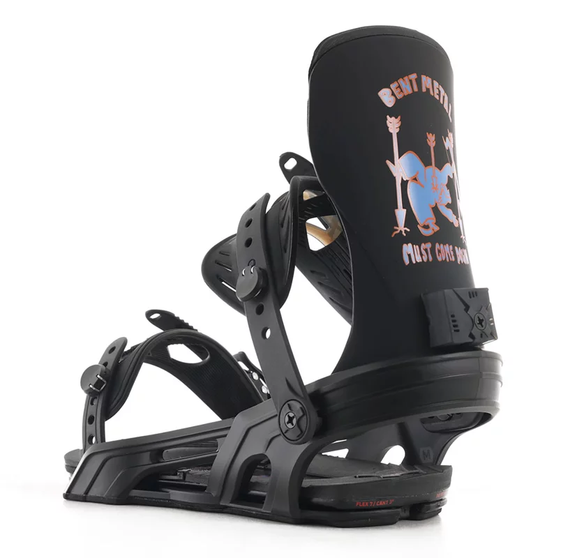 Bent Metal Axtion Snowboard Bindings 2026 - (forest bailey) black