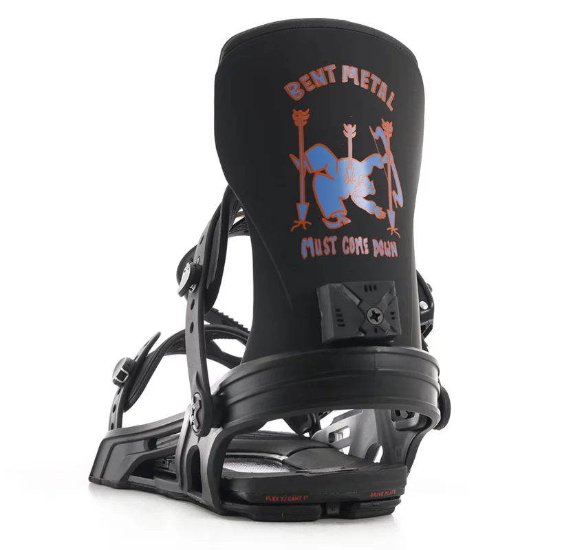 Bent Metal Axtion Snowboard Bindings 2026 - (forest bailey) black