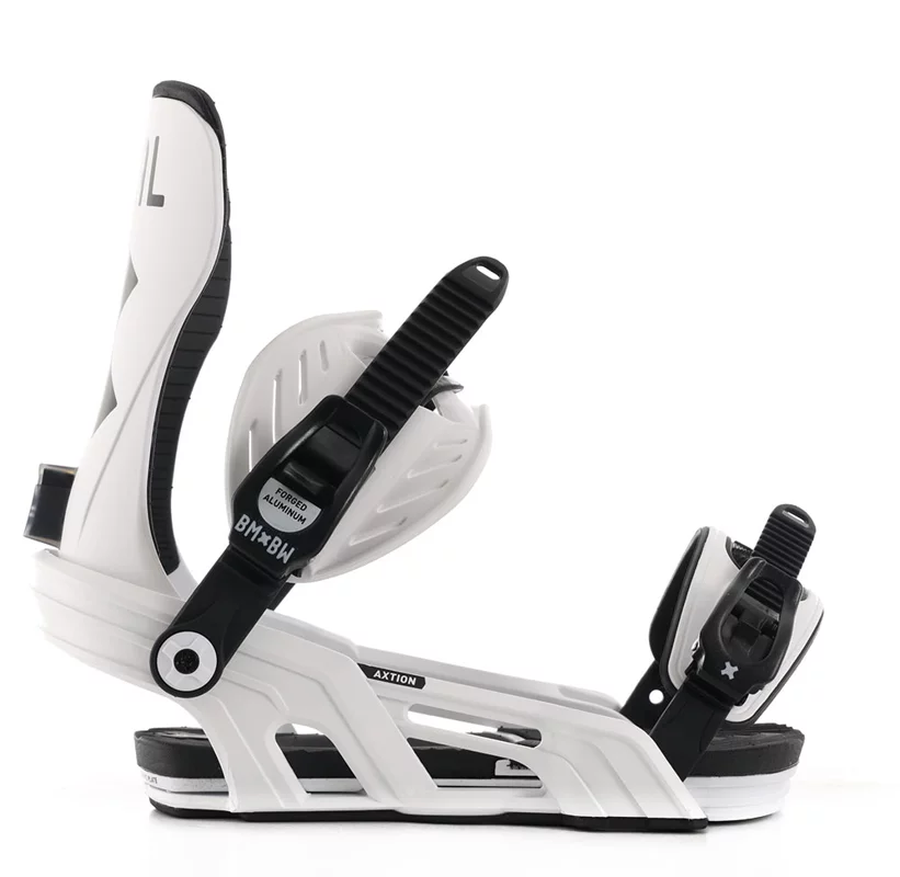 Bent Metal Axtion Snowboard Bindings 2026 - white | Tactics