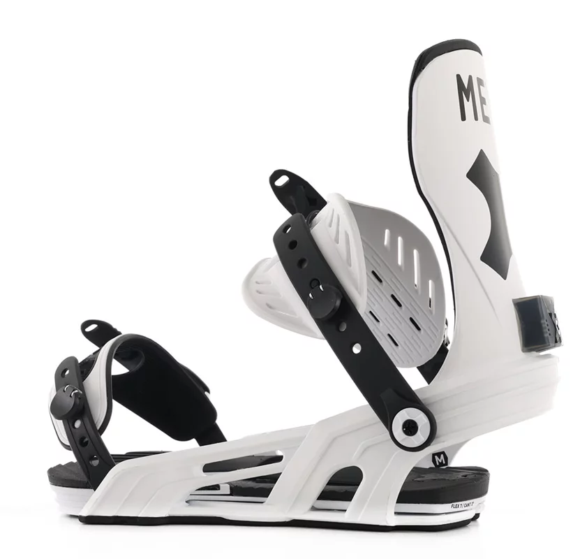 Bent Metal Axtion Snowboard Bindings 2026 - white | Tactics
