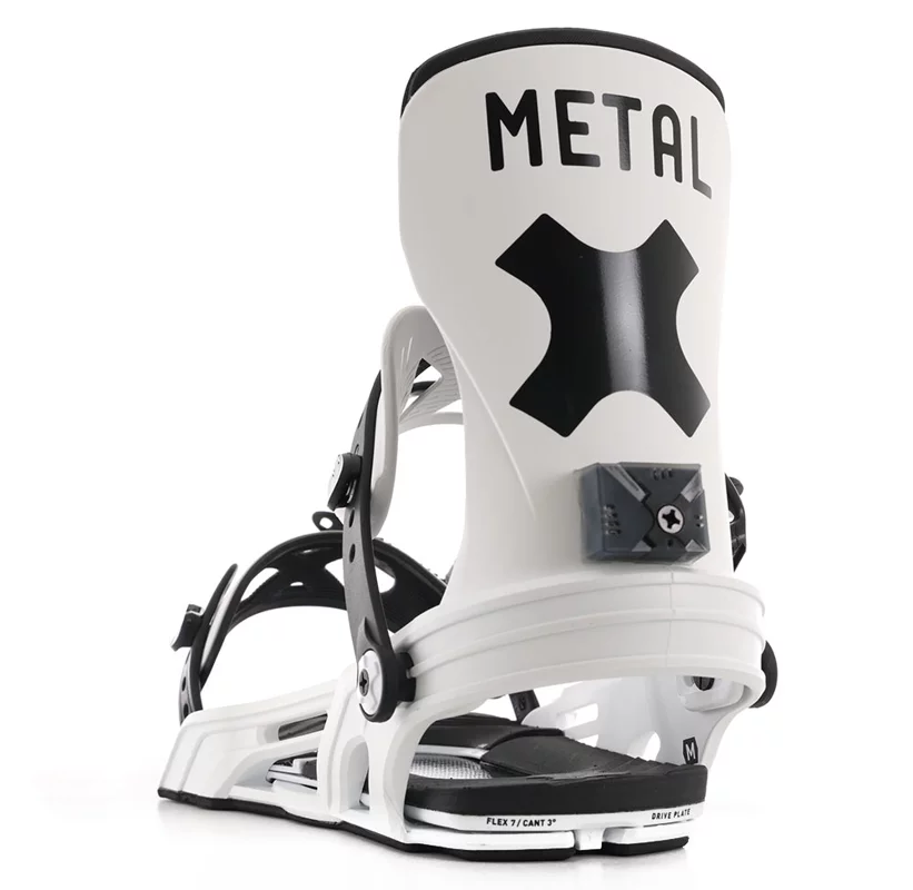 Bent Metal Axtion Snowboard Bindings 2026 - white | Tactics