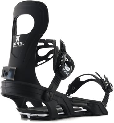 Bent Metal Bolt Snowboard Bindings 2026 - black - view large