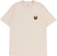 Adidas Skate Trefoild Shield T-Shirt - wonder white/rustic orange - front