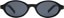 I-Sea Josie Polarized Sunglasses - black/smoke polarized lens - front detail