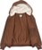 Rhythm Insulated Denim Work Jacket - washed brown - open