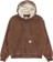 Rhythm Insulated Denim Work Jacket - washed brown